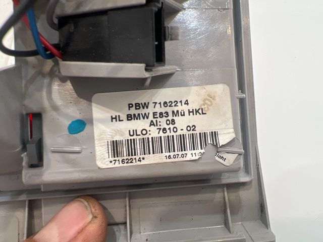 bontott BMW X3 Jobb Belső Hátsó Lámpa