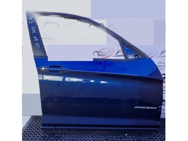 bontott BMW X3 Jobb első Ajtó (Üres lemez)