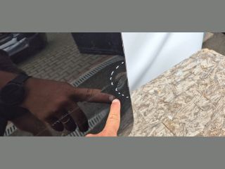 bontott BMW X3 Jobb első Ajtó (Üres lemez)