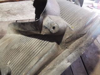 bontott BMW X3 Jobb első Dobbetét (Kerékjárati, Műanyag)