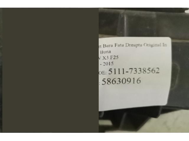 bontott BMW X3 Jobb első Lökhárító Tartó (Műanyag)