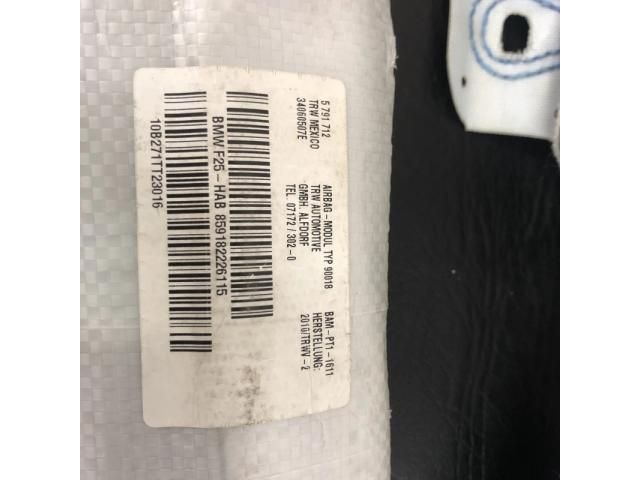 bontott BMW X3 Jobb Fejlégzsák