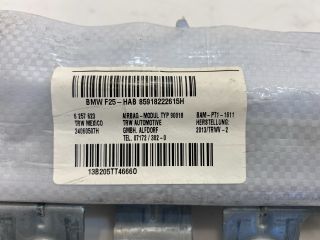 bontott BMW X3 Jobb Függönylégzsák és Oldallégzsák