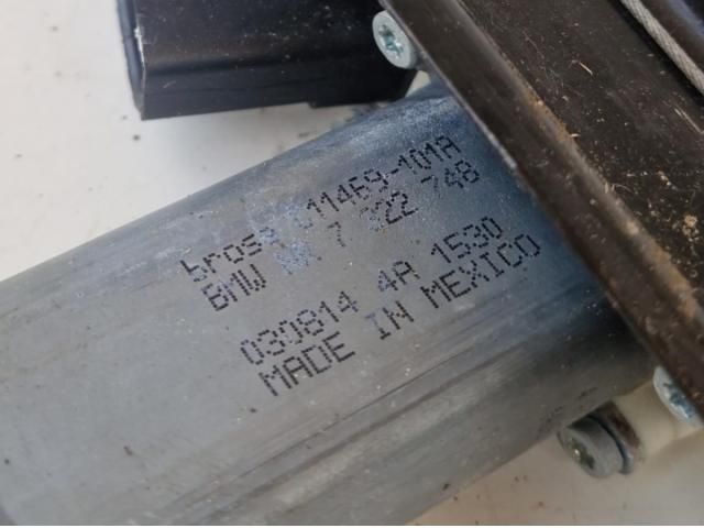 bontott BMW X3 Jobb hátsó Ablakemelő Szerkezet (Elektromos)