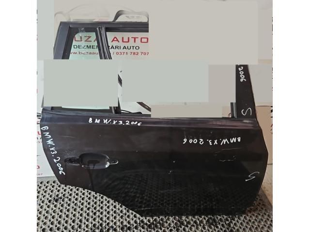 bontott BMW X3 Jobb hátsó Ajtó (Üres lemez)