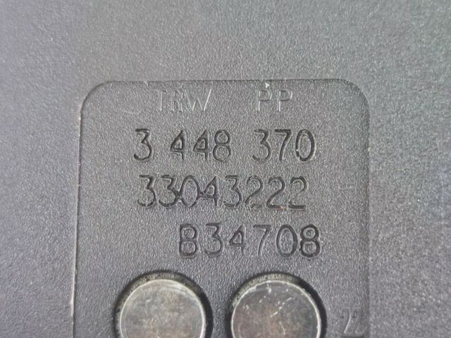 bontott BMW X3 Jobb hátsó Biztonsági Öv Csat