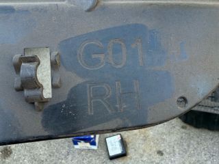 bontott BMW X3 Jobb hátsó Lökhárító Tartó (Műanyag)