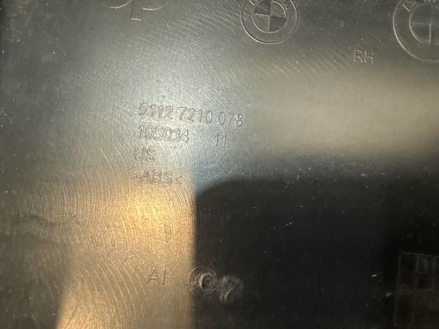 bontott BMW X3 Jobb hátsó Oldal Lökhárító Tartó (Műanyag)