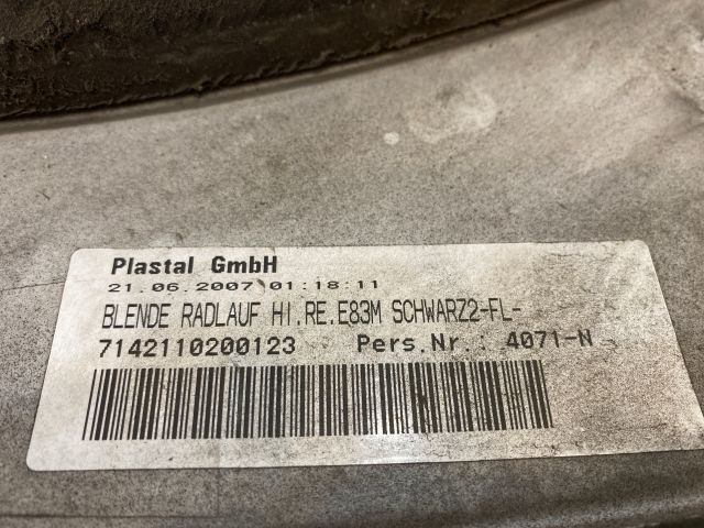 bontott BMW X3 Jobb hátsó Sárvédő