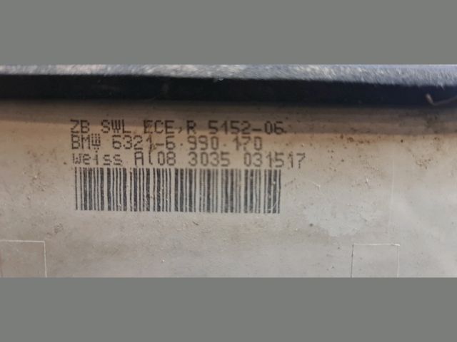 bontott BMW X3 Jobb Külső Hátsó Lámpa