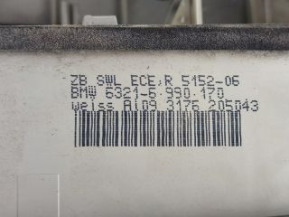 bontott BMW X3 Jobb Külső Hátsó Lámpa