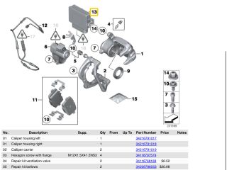 bontott BMW X3 Kézifék Elektronika