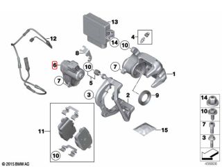 bontott BMW X3 Kézifék Motor