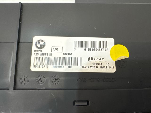 bontott BMW X3 Komfort Elektronika