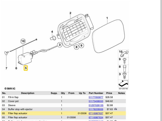 bontott BMW X3 Központizár Motor Tankajtó