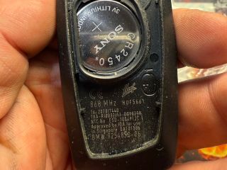 bontott BMW X3 Kulcs