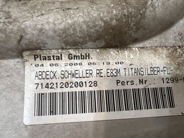 bontott BMW X3 Küszöb Díszléc Szett