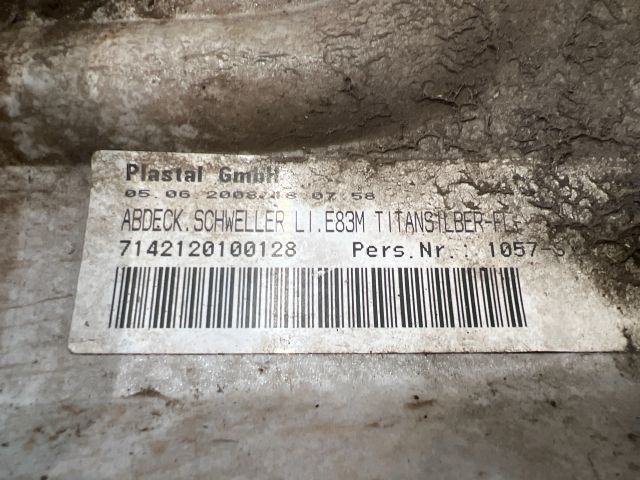 bontott BMW X3 Küszöb Díszléc Szett