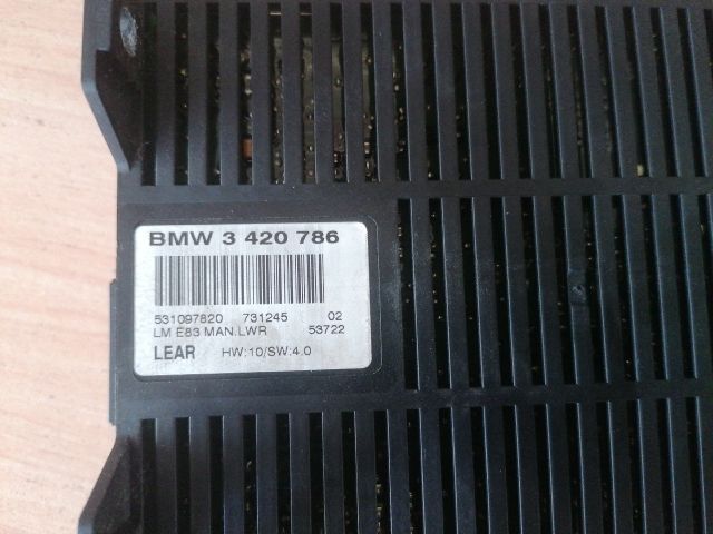 bontott BMW X3 Lámpa Vezérlő