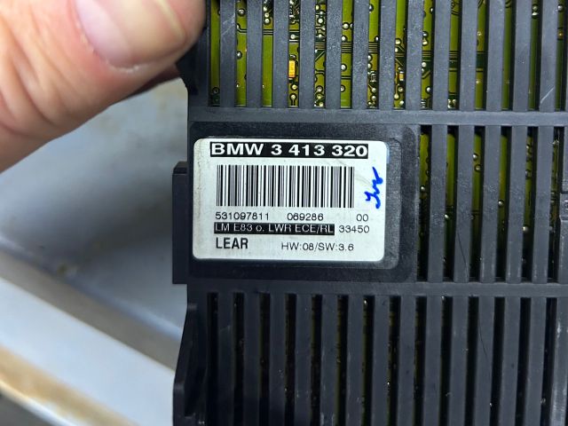 bontott BMW X3 Lámpa Vezérlő