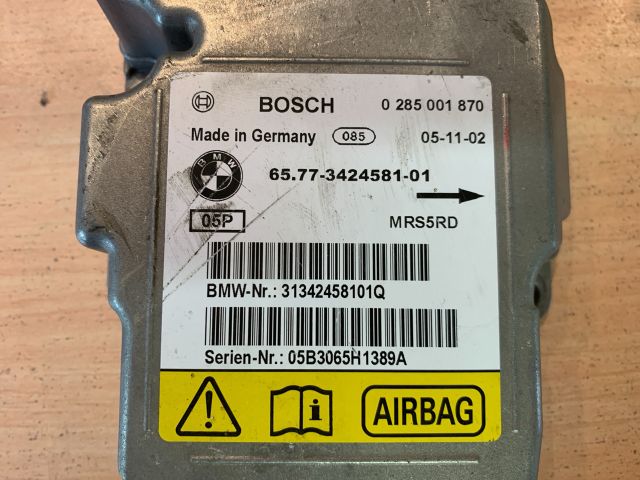 bontott BMW X3 Légzsák Elektronika