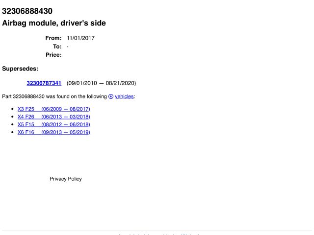 bontott BMW X3 Multikormány