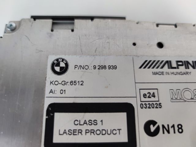 bontott BMW X3 Navigációs Fejegység