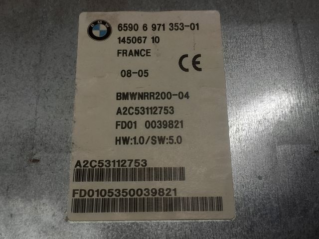 bontott BMW X3 Navigációs Fejegység