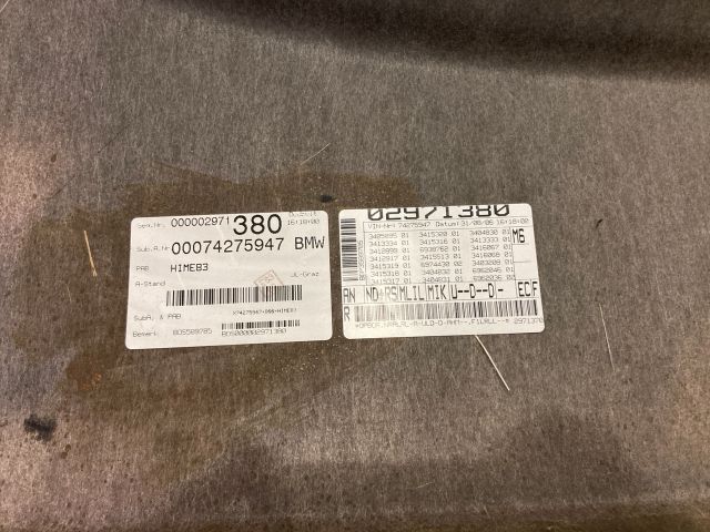 bontott BMW X3 Tetőkárpit