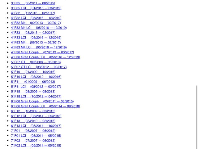 bontott BMW X3 Tolatókamera