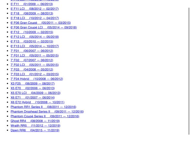 bontott BMW X3 Tolatókamera