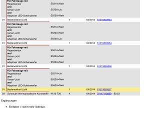 bontott BMW X3 Világítás Kapcsoló