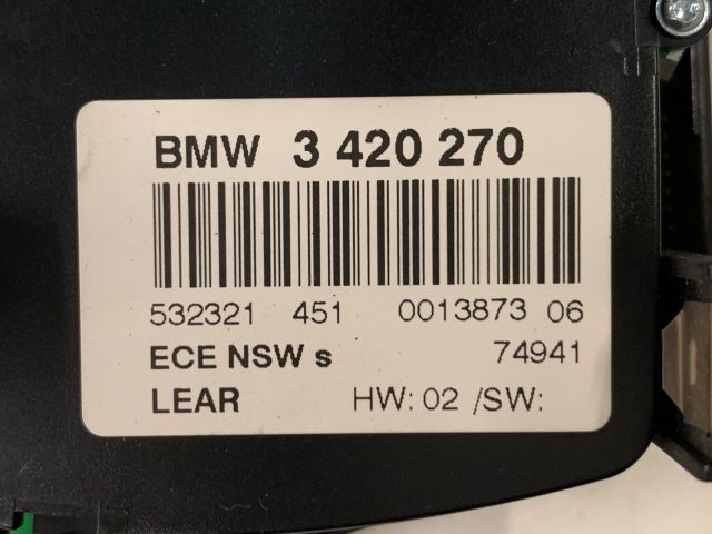 bontott BMW X3 Világítás Kapcsoló