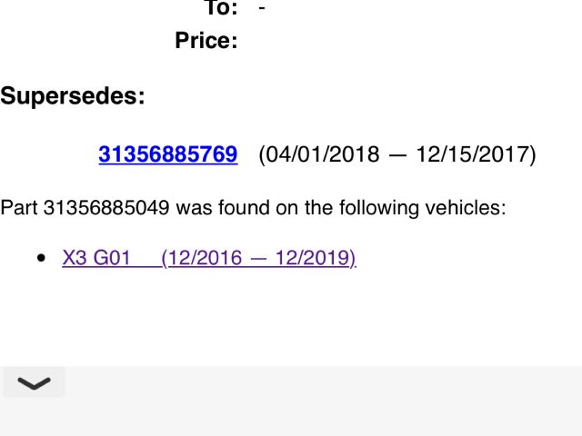 bontott BMW X3 Első Vízszintes Stabilizátor Rúd