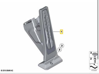 bontott BMW X3 Gázpedál (Elektromos)