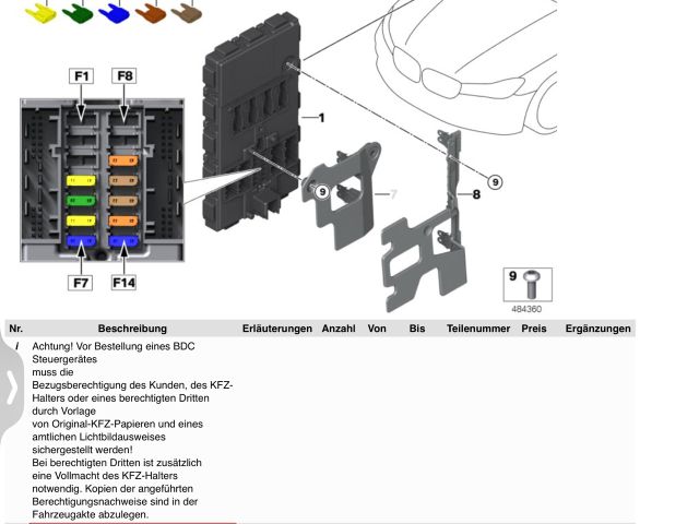 bontott BMW X3 Immobilizer Elektronika