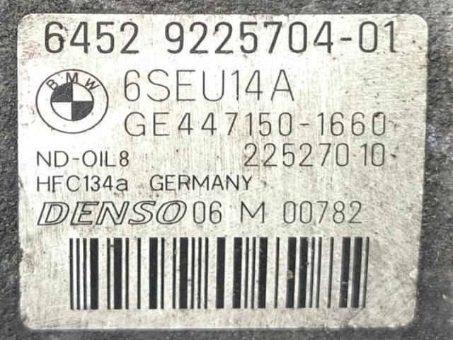 bontott BMW X3 Klímakompresszor