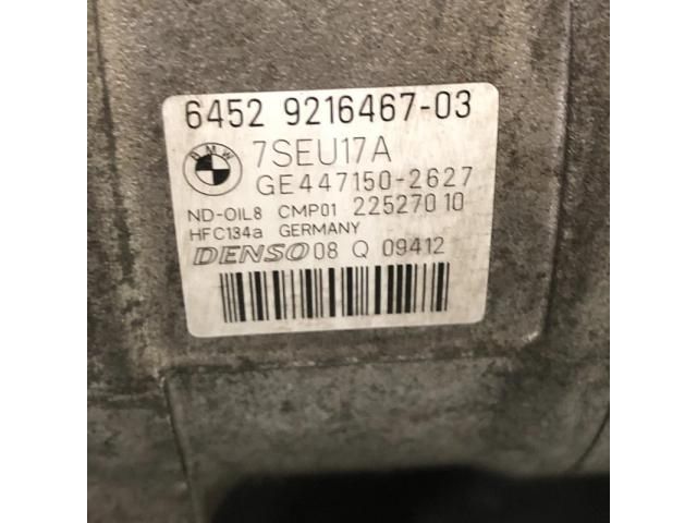 bontott BMW X3 Klímakompresszor