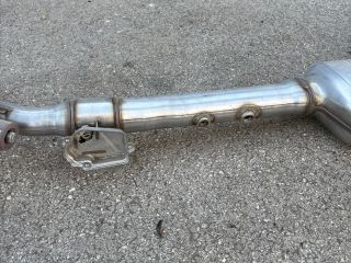 bontott BMW X3 Komplett Kipufogó Rendszer