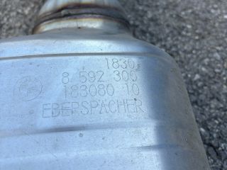 bontott BMW X3 Komplett Kipufogó Rendszer