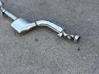 bontott BMW X3 Komplett Kipufogó Rendszer