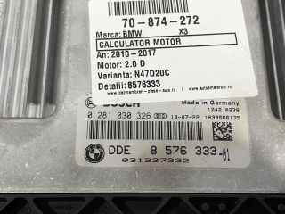 bontott BMW X3 Motorvezérlő