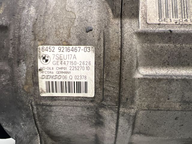 bontott BMW X3 Klímakompresszor