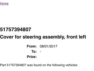 bontott BMW X3 Bal Féltengely Porvédő Lemez