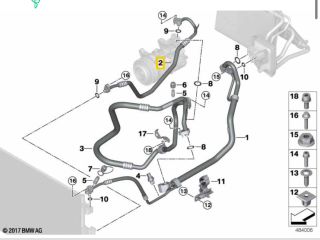 bontott BMW X3 Klíma Cső