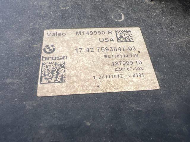 bontott BMW X3 Hűtőventilátor