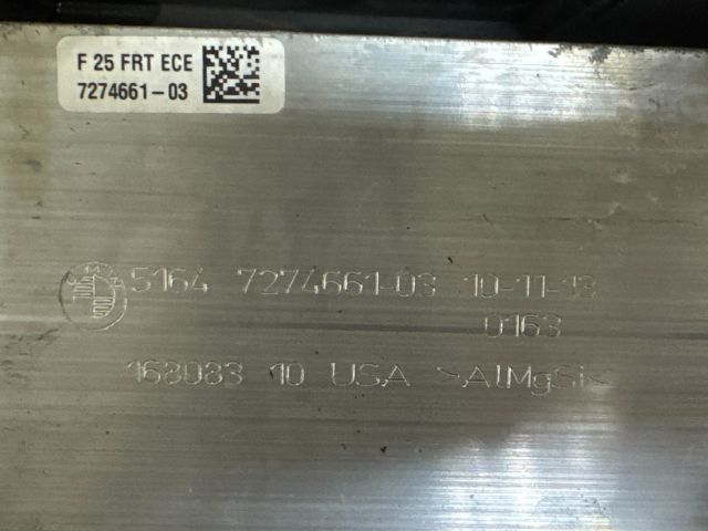 bontott BMW X3 Komplett Homlokfal (Részeivel)