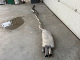 bontott BMW X3 Komplett Kipufogó Rendszer