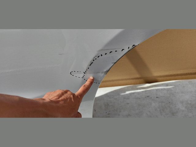 bontott BMW X4 Bal hátsó Ajtó (Üres lemez)