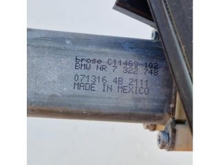 bontott BMW X4 Jobb hátsó Ablakemelő Szerkezet (Elektromos)